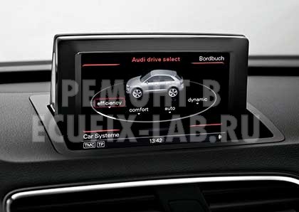 Ремонт и замена монитора экрана дисплея MMI Audi A1