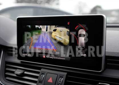 Ремонт и замена монитора экрана дисплея новых MMI Audi A4, A5, Q5